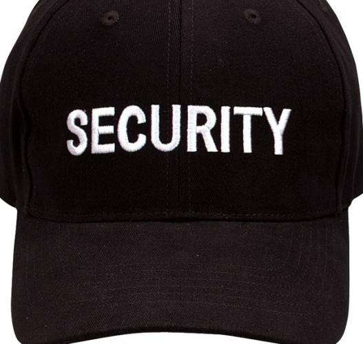 Черная бейсболка SECURITY  ― Тел 8-495-741-86-12 Бронза скульптуры вазы  подарки, статуэтки, пепельницы, лопатки для обуви, ключницы, шкатулки для украшений, кувшины и многое другое EMAIL a7418612@yandex.ru