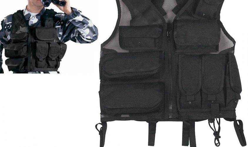 Черный тактический жилет S.W.A.T.  ― Тел 8-495-741-86-12 Бронза скульптуры вазы  подарки, статуэтки, пепельницы, лопатки для обуви, ключницы, шкатулки для украшений, кувшины и многое другое EMAIL a7418612@yandex.ru
