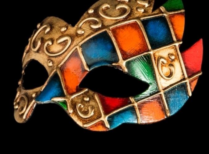 Маска Arlecchino Onda, Венеция