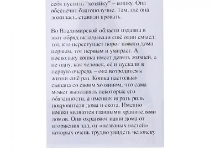 Сувенир Кошка