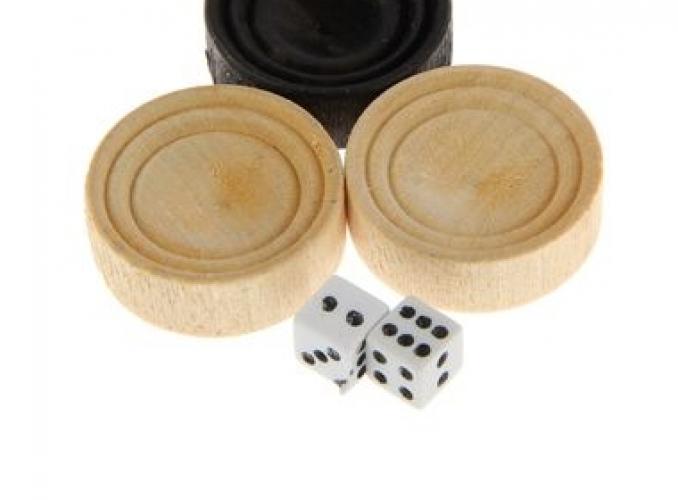 Нарды-шашки большие Black Horse 60х30х3,5 см