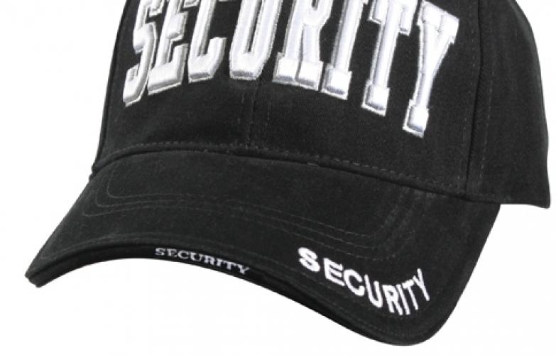 Черная бейсболка SECURITY  ― Тел 8-495-741-86-12 Бронза скульптуры вазы  подарки, статуэтки, пепельницы, лопатки для обуви, ключницы, шкатулки для украшений, кувшины и многое другое EMAIL a7418612@yandex.ru