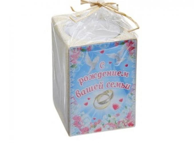Подсвечник С рождением семьи