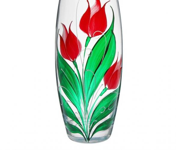 Ваза Flora Тюльпаны