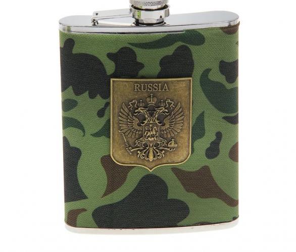Фляжка 480 мл Камуфляж РФ