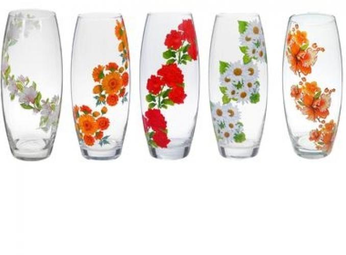 Ваза Flora Цветочная поляна микс