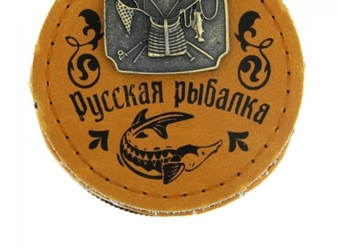 Набор из 3-х стаканчиков в чехле Русская рыбалка. Осетр ( 80 мл)