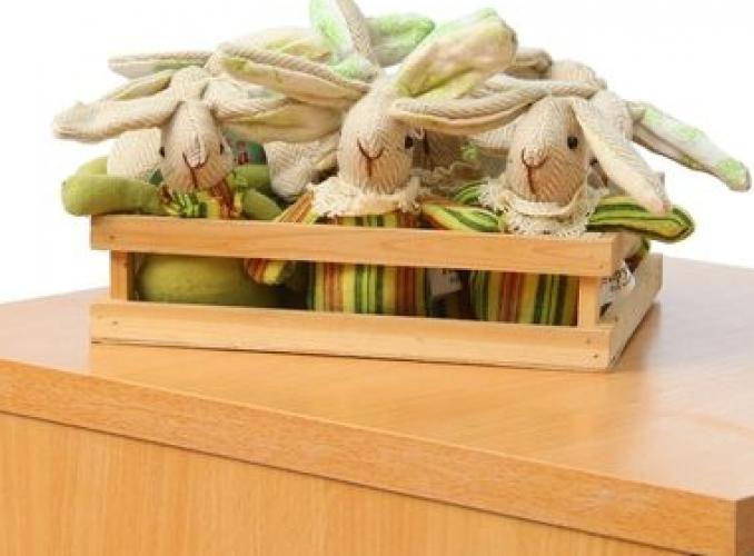 Мягкая игрушка Зайка, длинные уши, цвета МИКС