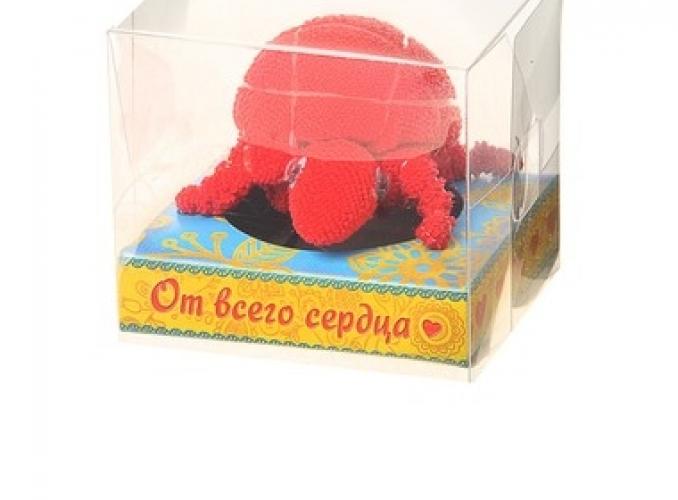 Сувенирное полотенце Черепашка 30*30 см МИКС