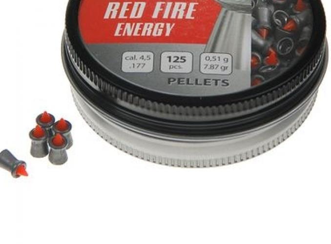 Пули пневм. Gamo Red Fire, кал. 4,5 мм. (125 шт.) ( в кор. 24 бан.), шт
