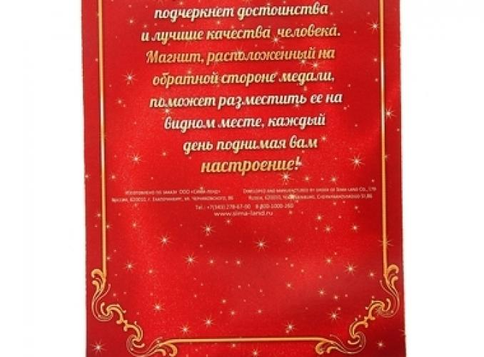 Медаль на магните Водитель супер ас