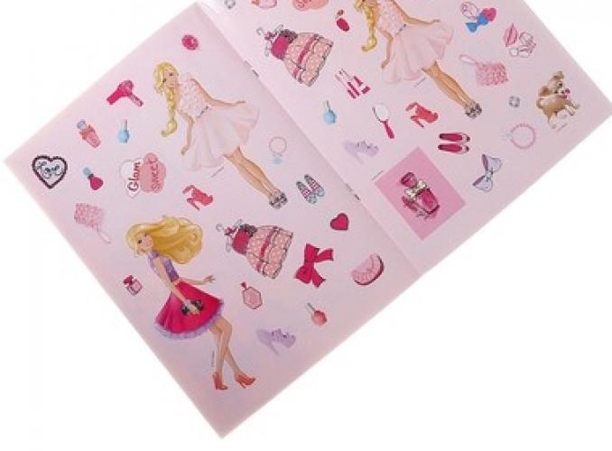 Коллекция наклеек Barbie