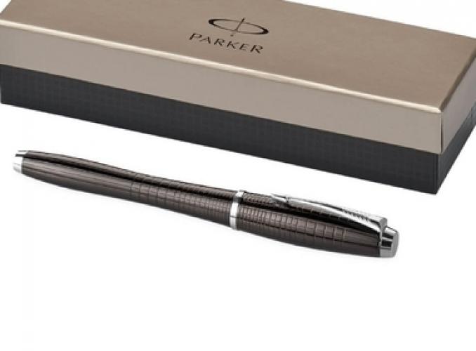 Ручка 5й пишущ/узел Parker Urban Premium F504 Ebony Metal Chiselled Fblack