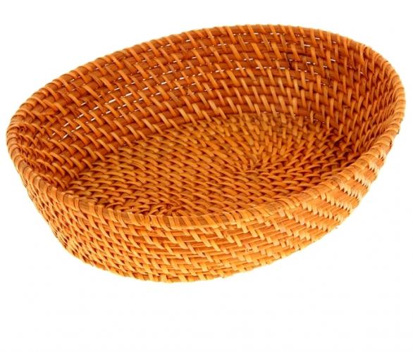 Корзина Спираль из ротанга