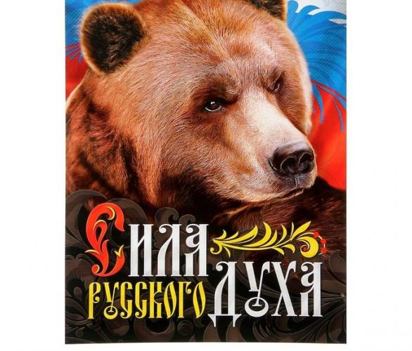 Плакат А3 «Сила русского духа», картон