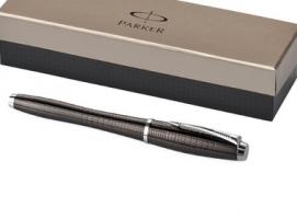 Ручка 5й пишущ/узел Parker Urban Premium F504 Ebony Metal Chiselled Fblack