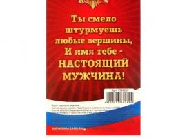 Ручка подарочная С Праздником 23 февраля