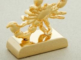 Сувенир Знак зодиака Скорпион, с хрусталиками Сваровски