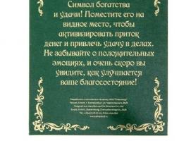 Денежное дерево в рамке с монетами Расти денежка..