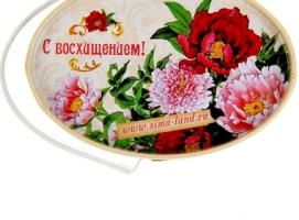 Шкатулка корзинка малая Самой женственной и нежной