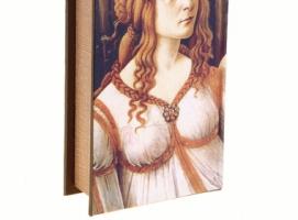 Ключница-книга Юнона, обтянута шелком