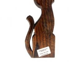 Деревянная фигурка Кот красавец 25см.