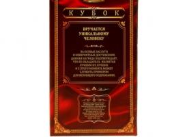 Кубок Поздравляем. Лучший водитель