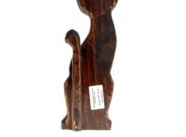 Деревянная фигурка Кошка красавица 30см.
