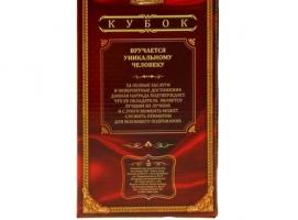Кубок Поздравляем. Лучший учитель