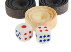 Нарды средние Тигр и дракон, 500х250