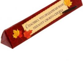 Ручка в подарочном футляре Лучшему класнному руководителю
