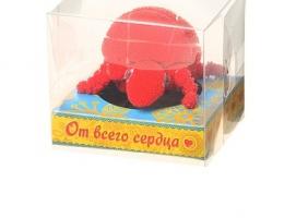Сувенирное полотенце Черепашка 30*30 см МИКС
