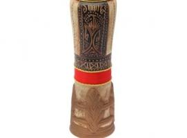 Ваза напольная Феерия ангоб, лента красная, микс