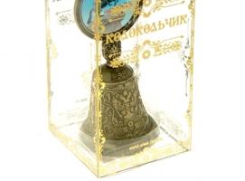 Колокольчик с фольгированной вставкой Санкт-Петербург