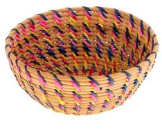 Корзина Радуга из ротанга