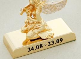 Сувенир Знак зодиака Дева, с хрусталиками Сваровски