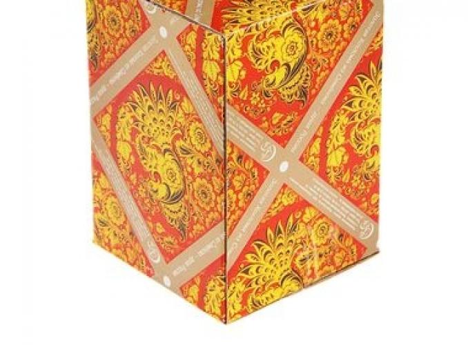 Ваза  хохлома люкс  18x12 см