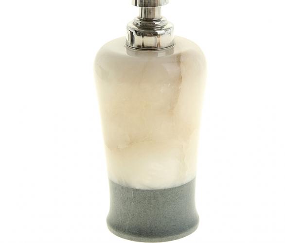 Дозатор для жидкого мыла Белый мрамор
