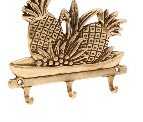 Вешалка Ананасы с 3-мя крючками