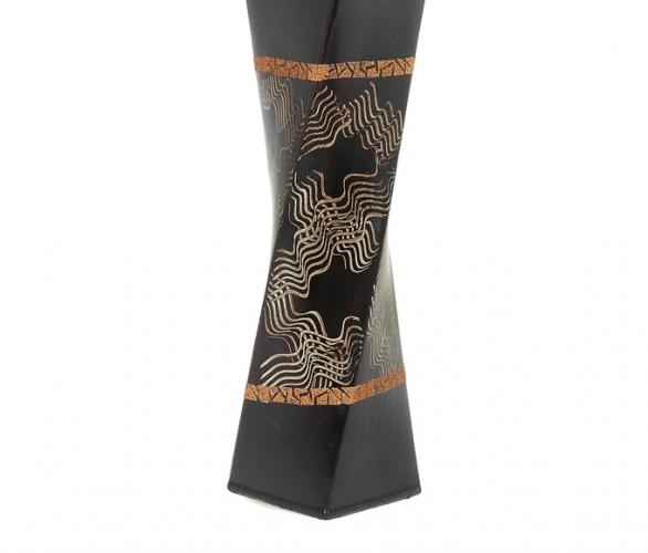 Ваза напольная Изгиб разводы