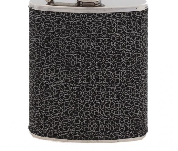 Фляжка 120 мл металлическая ажурная