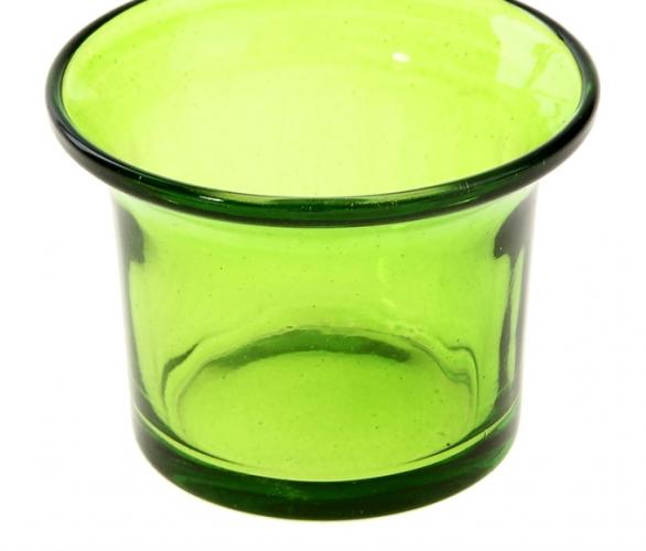 Подсвечник Глянец, цвет зелёный