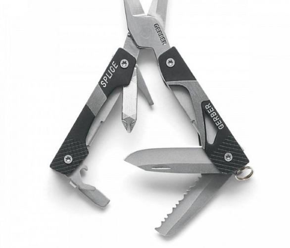 Мультитул Gerber Splice Pocket Tool, черный, блистер