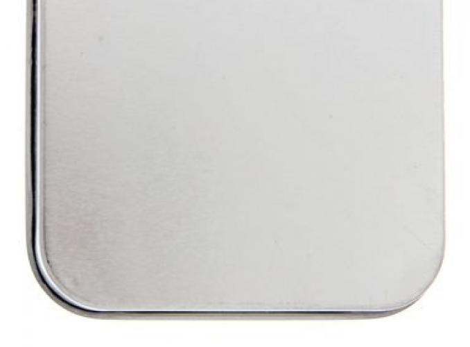 Шкатулка металл Квадрат серебряный 6х6х4 см