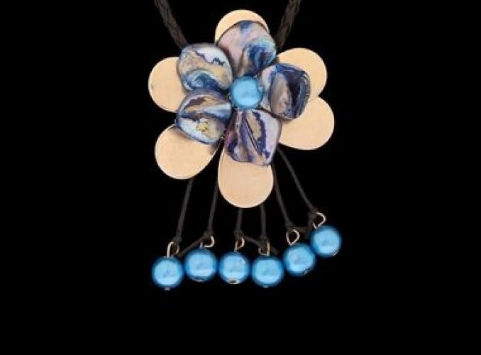 Колье Синева