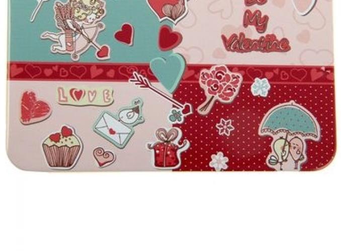 Шкатулка-визитница Купидоны