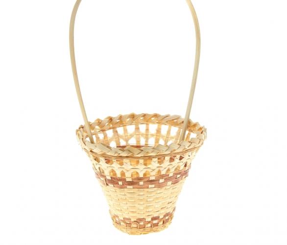 Корзина Ажур круглая высокая