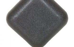 Черная ромбовидная фляга 