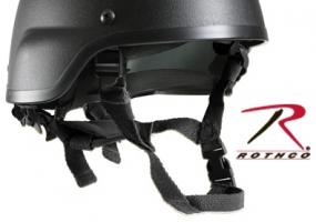 Черные ремни для шлема MICH 