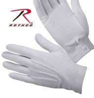 Белые парадные перчатки 